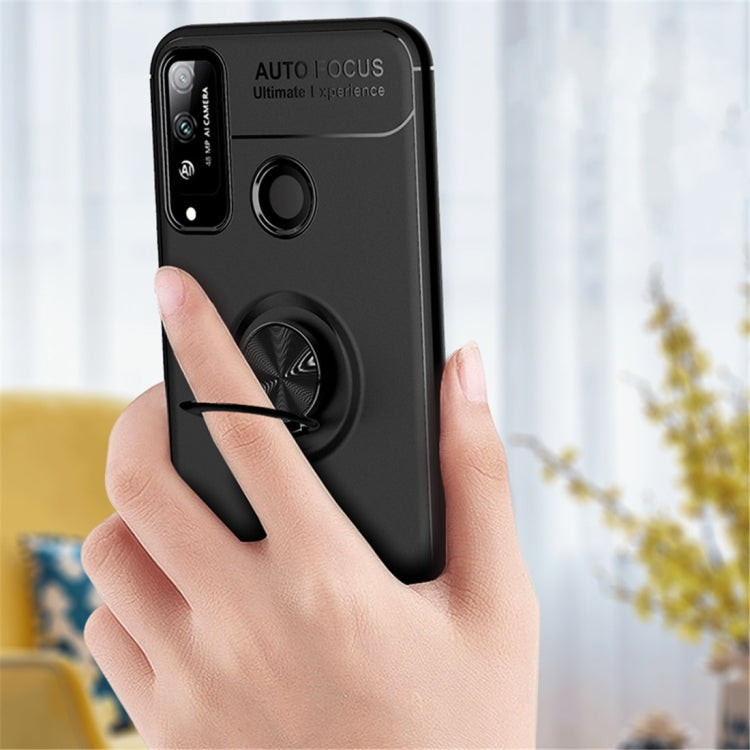 For Huawei Honor 4T Metal Ring Holder 360 Degree Rotating TPU Case