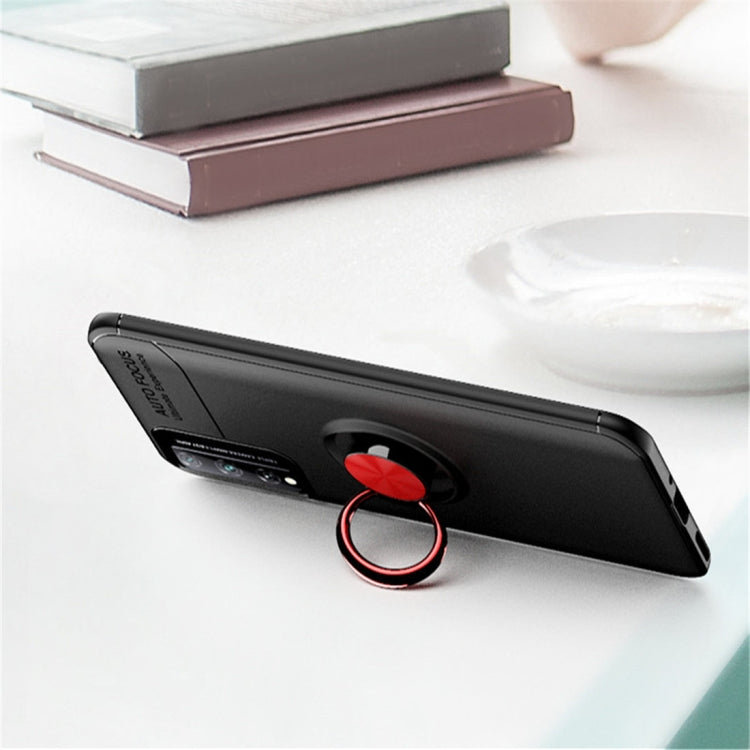 For Huawei Honor 4T Pro Metal Ring Holder 360 Degree Rotating TPU Case