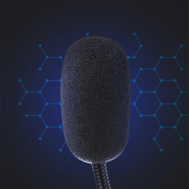 MK200 Flexible Stand Mini Studio Speech Microphone 3.5mm Plug Gooseneck Mic Wired Microphone Voice Chat