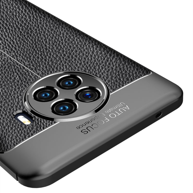 For OPPO ACE2 Litchi Texture TPU Shockproof Case