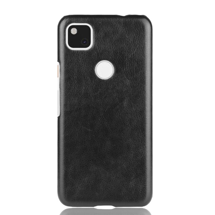 For Google Pixel 4a Shockproof Litchi Texture PC + PU Case