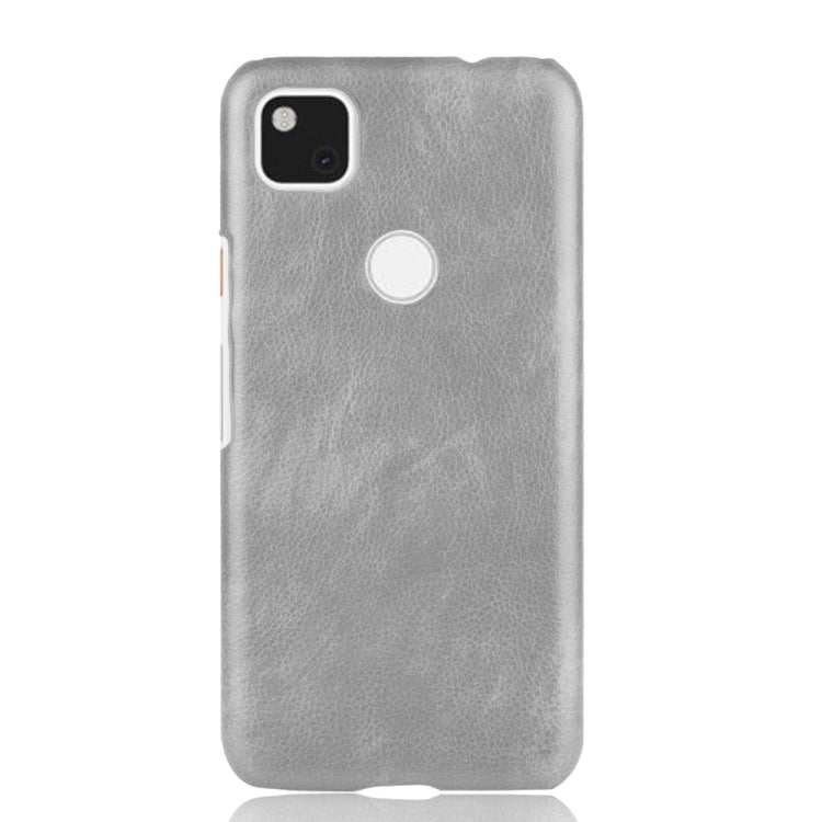 For Google Pixel 4a Shockproof Litchi Texture PC + PU Case