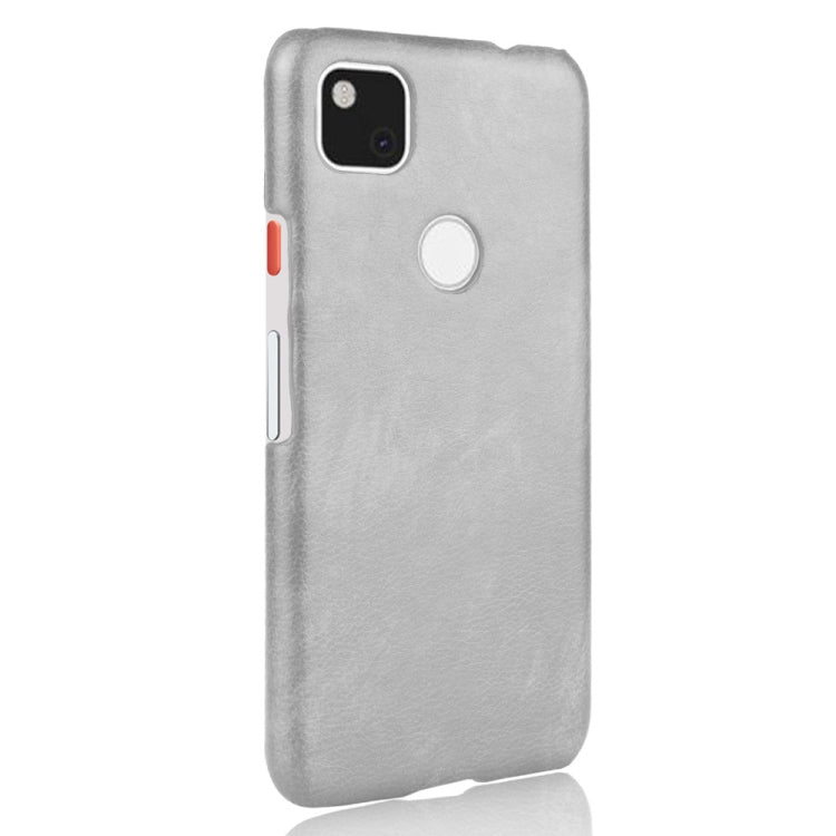 For Google Pixel 4a Shockproof Litchi Texture PC + PU Case