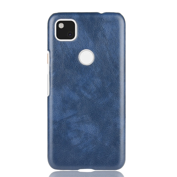 For Google Pixel 4a Shockproof Litchi Texture PC + PU Case