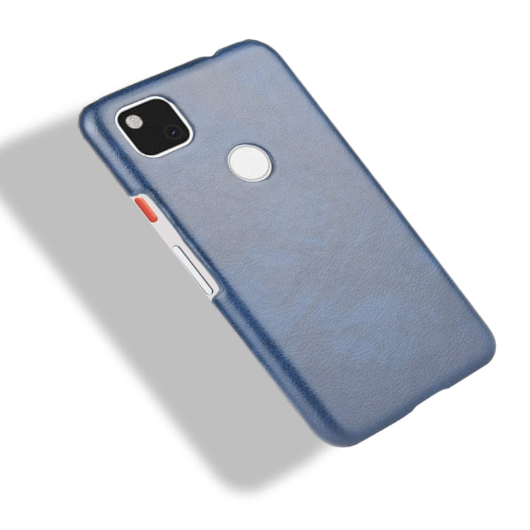 For Google Pixel 4a Shockproof Litchi Texture PC + PU Case