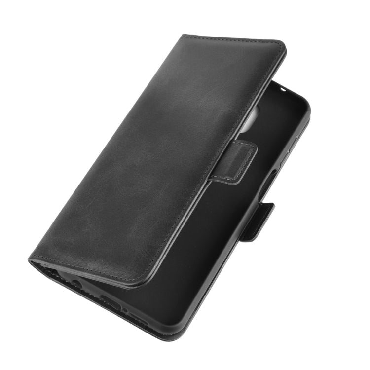For Xiaomi Redmi Note 9 Pro Dual-side Magnetic Buckle Horizontal Flip Leather Case with Holder & Card Slots & Wallet