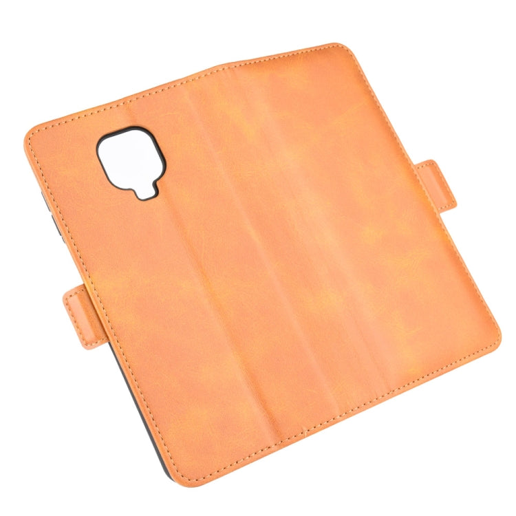 For Xiaomi Redmi Note 9 Pro Dual-side Magnetic Buckle Horizontal Flip Leather Case with Holder & Card Slots & Wallet