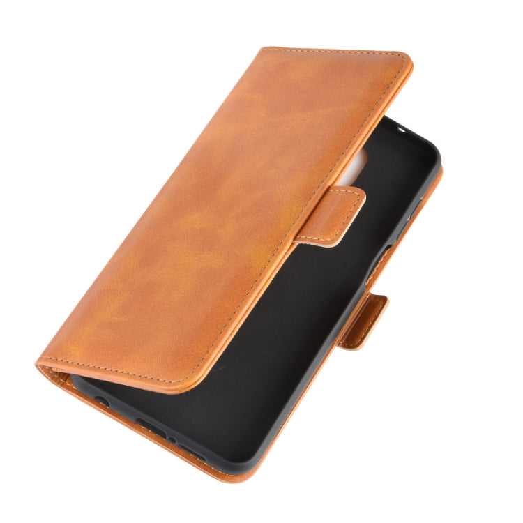 For Xiaomi Redmi Note 9 Pro Dual-side Magnetic Buckle Horizontal Flip Leather Case with Holder & Card Slots & Wallet