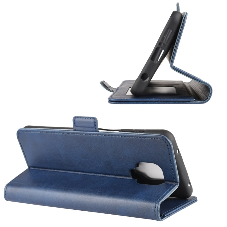 For Xiaomi Redmi Note 9 Pro Dual-side Magnetic Buckle Horizontal Flip Leather Case with Holder & Card Slots & Wallet