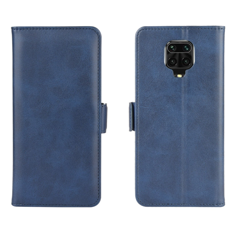 For Xiaomi Redmi Note 9 Pro Dual-side Magnetic Buckle Horizontal Flip Leather Case with Holder & Card Slots & Wallet