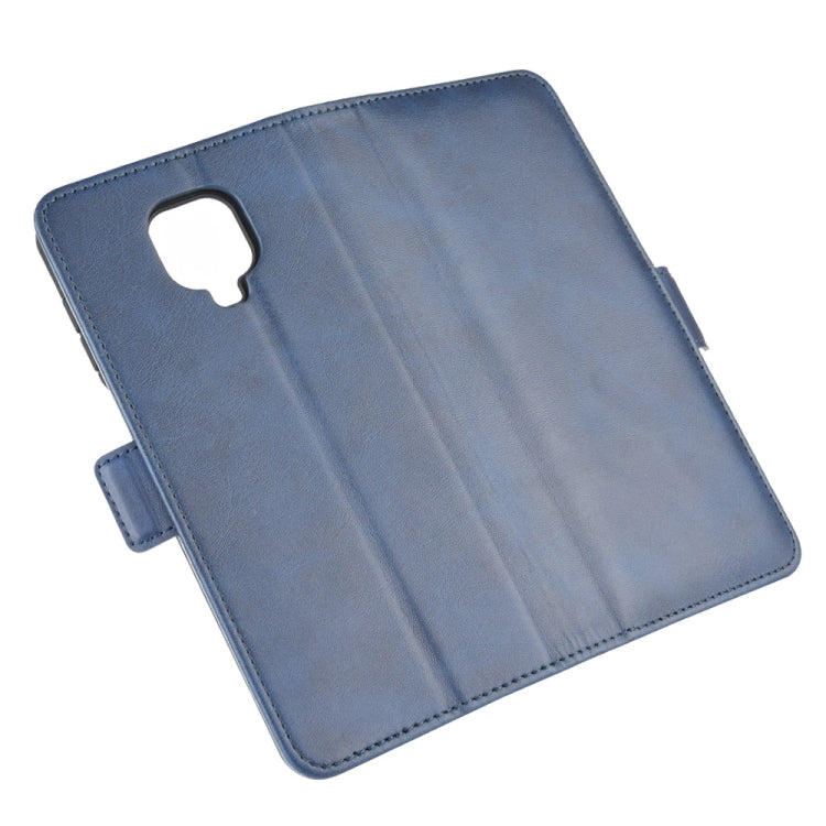 For Xiaomi Redmi Note 9 Pro Dual-side Magnetic Buckle Horizontal Flip Leather Case with Holder & Card Slots & Wallet