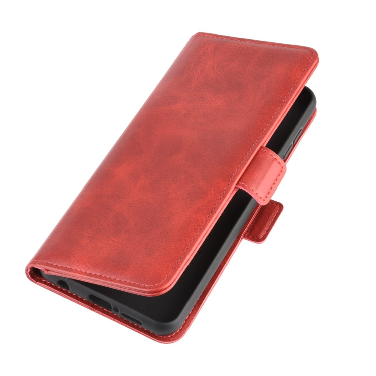 For Xiaomi Redmi Note 9 Pro Dual-side Magnetic Buckle Horizontal Flip Leather Case with Holder & Card Slots & Wallet