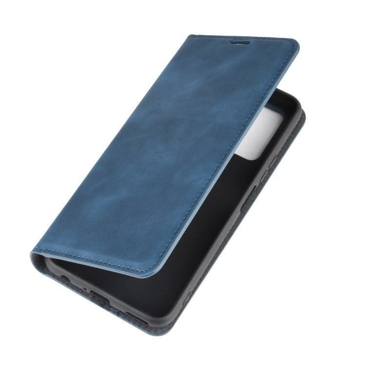 For Huawei Honor 30S Retro-skin Business Magnetic Suction Leather Case with Holder & Card Slots & Wallet