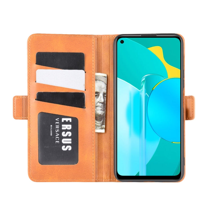 For Huawei Honor 30S Dual-side Magnetic Buckle Horizontal Flip Leather Case with Holder & Card Slots & Wallet