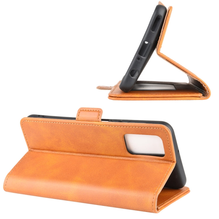 For Huawei Honor 30S Dual-side Magnetic Buckle Horizontal Flip Leather Case with Holder & Card Slots & Wallet