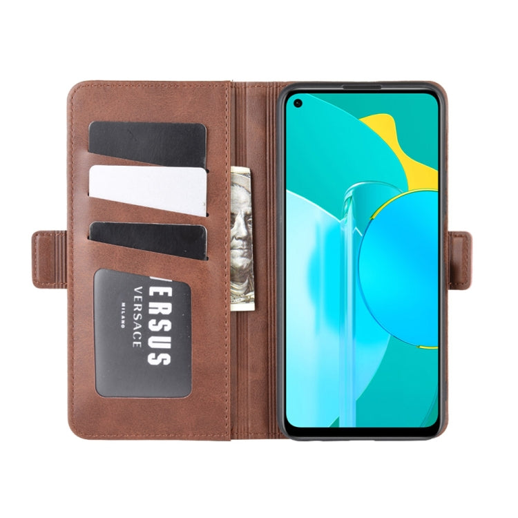 For Huawei Honor 30S Dual-side Magnetic Buckle Horizontal Flip Leather Case with Holder & Card Slots & Wallet