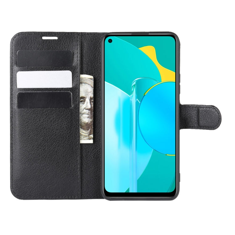 For Huawei Honor 30S Litchi Texture Horizontal Flip Protective Case with Holder & Card Slots & Wallet