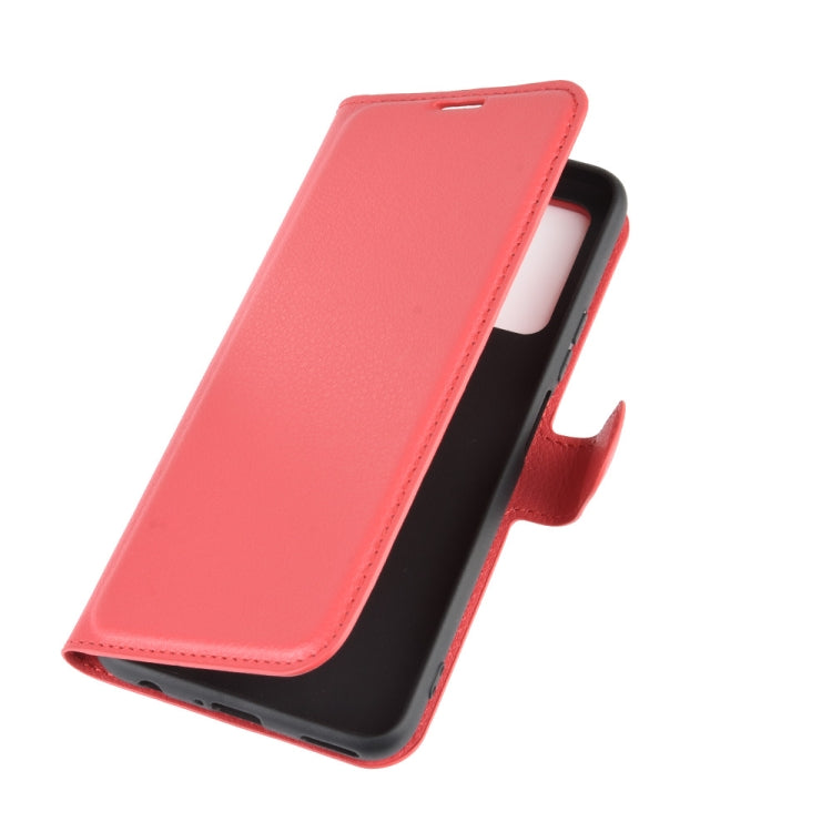 For Huawei Honor 30S Litchi Texture Horizontal Flip Protective Case with Holder & Card Slots & Wallet