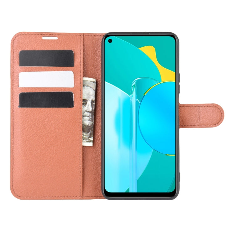 For Huawei Honor 30S Litchi Texture Horizontal Flip Protective Case with Holder & Card Slots & Wallet