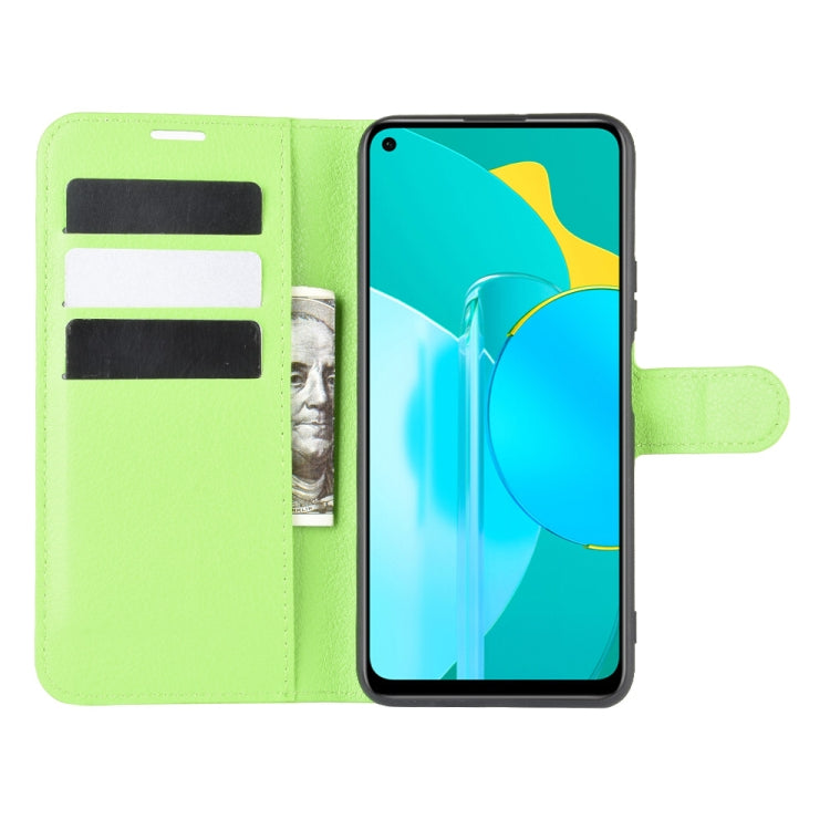 For Huawei Honor 30S Litchi Texture Horizontal Flip Protective Case with Holder & Card Slots & Wallet