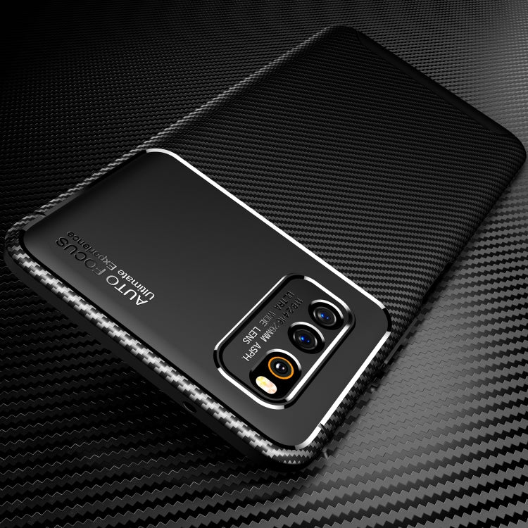 For vivo iQOO Neo3 5G Carbon Fiber Texture Shockproof TPU Case