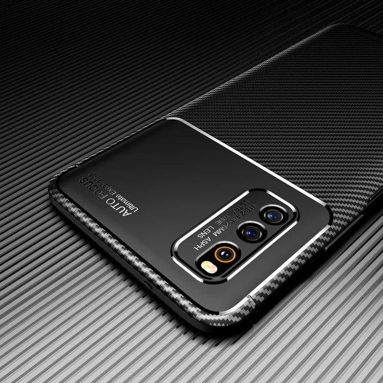 For vivo iQOO Neo3 5G Carbon Fiber Texture Shockproof TPU Case