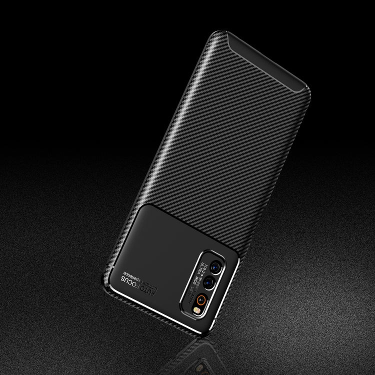 For vivo iQOO Neo3 5G Carbon Fiber Texture Shockproof TPU Case