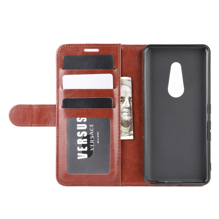 For Fujitsu Arrows Be4 R64 Texture Single Horizontal Flip Protective Case with Holder & Card Slots & Wallet& Photo Frame