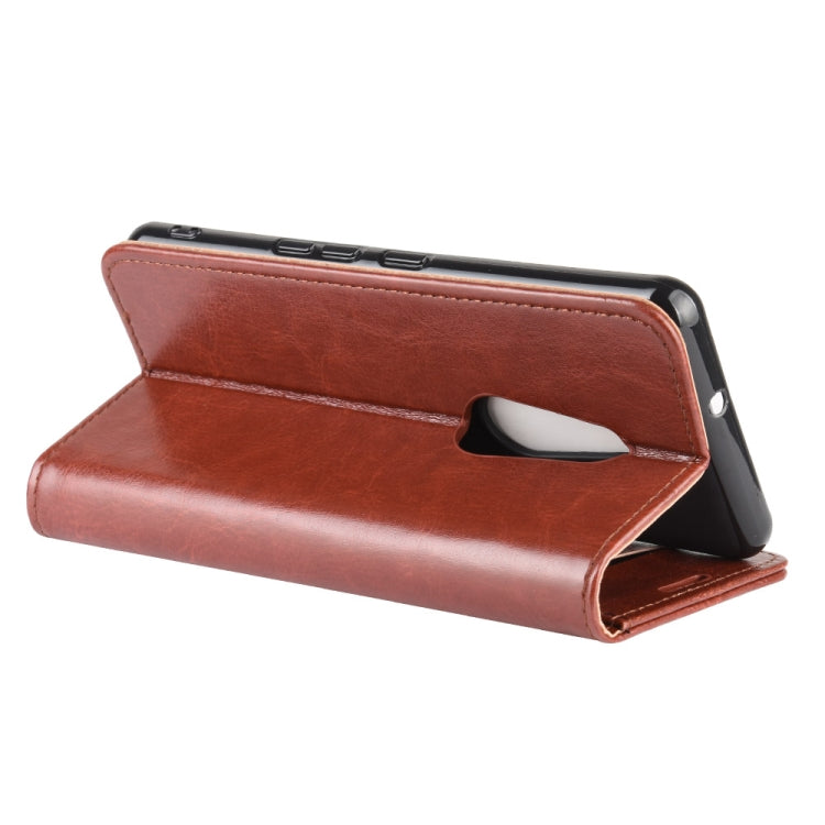 For Fujitsu Arrows Be4 R64 Texture Single Horizontal Flip Protective Case with Holder & Card Slots & Wallet& Photo Frame