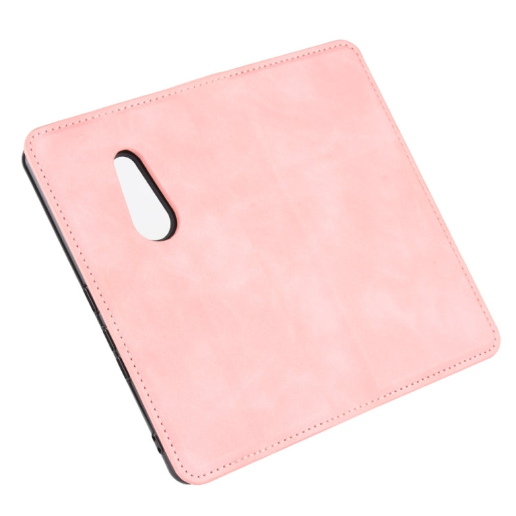 For Fujitsu Arrows Be4 F-41A Retro-skin Business Magnetic Suction Leather Case with Holder & Card Slots & Wallet