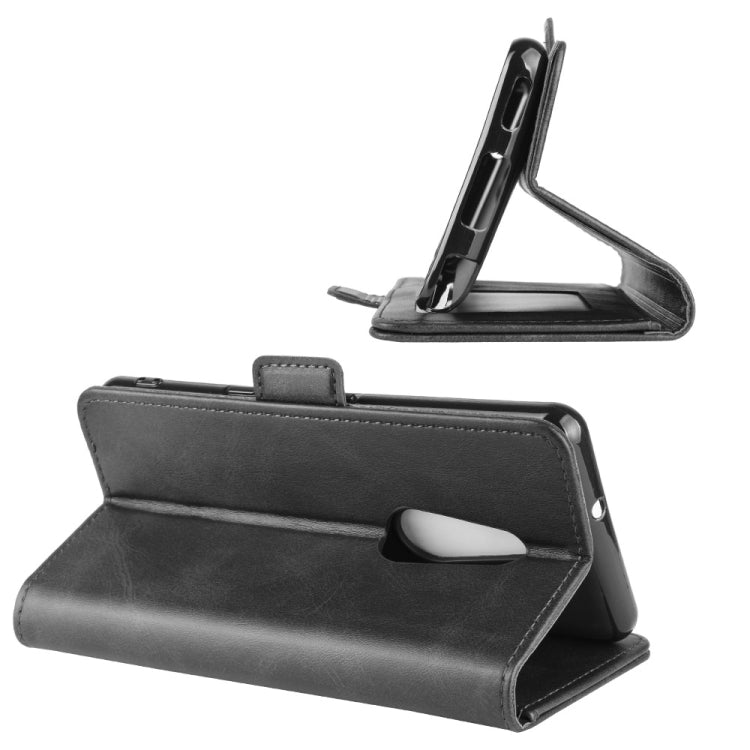 For Arrows Be4 F-41A Dual-side Magnetic Buckle Horizontal Flip Leather Case with Holder & Card Slots & Wallet