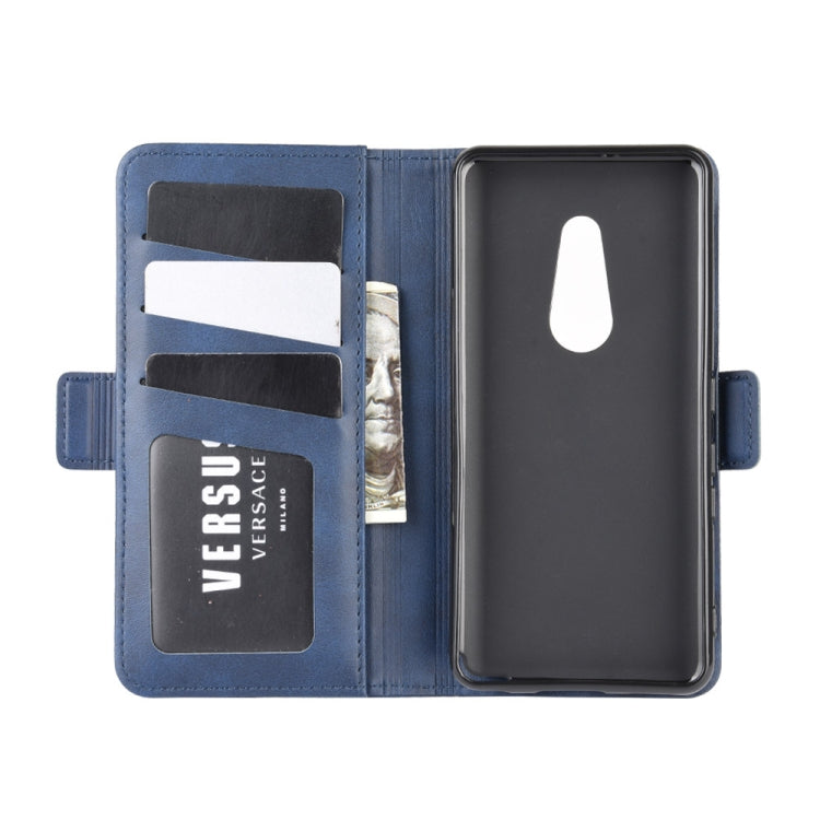 For Arrows Be4 F-41A Dual-side Magnetic Buckle Horizontal Flip Leather Case with Holder & Card Slots & Wallet