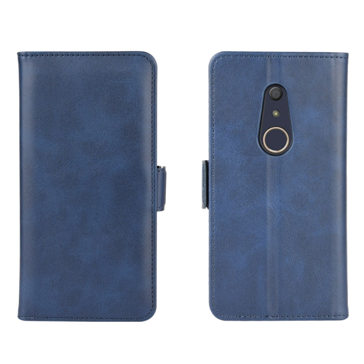 For Arrows Be4 F-41A Dual-side Magnetic Buckle Horizontal Flip Leather Case with Holder & Card Slots & Wallet