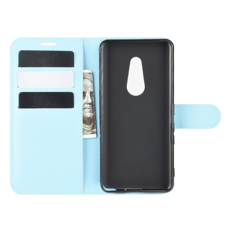 For Arrows Be4 F-41A Litchi Texture Horizontal Flip Protective Case with Holder & Card Slots & Wallet