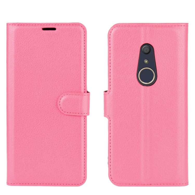 For Arrows Be4 F-41A Litchi Texture Horizontal Flip Protective Case with Holder & Card Slots & Wallet