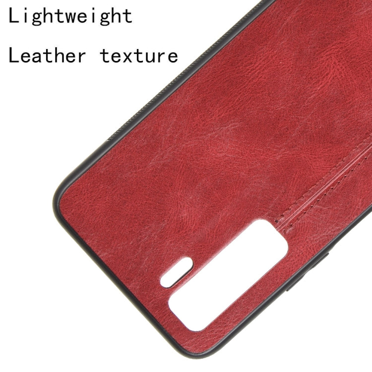 For Huawei Nova 7 SE Shockproof Sewing Cow Pattern Skin PC + PU + TPU Case