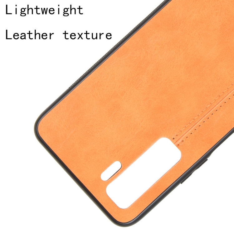 For Huawei Nova 7 SE Shockproof Sewing Cow Pattern Skin PC + PU + TPU Case