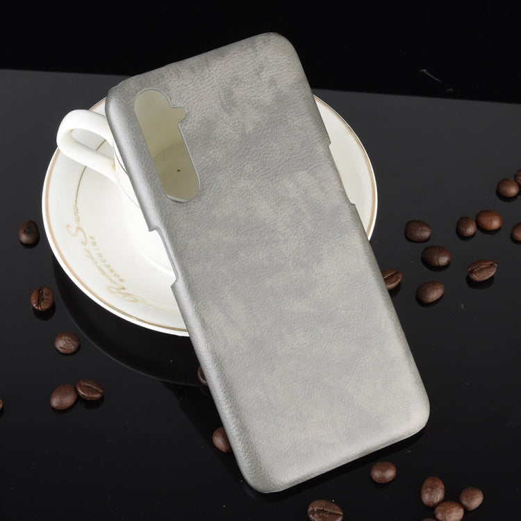 For Oppo Realme 6 Shockproof Litchi Texture PC + PU Case