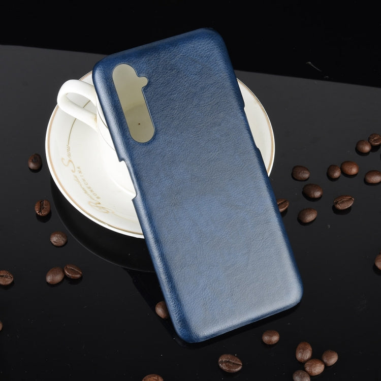 For Oppo Realme 6 Shockproof Litchi Texture PC + PU Case