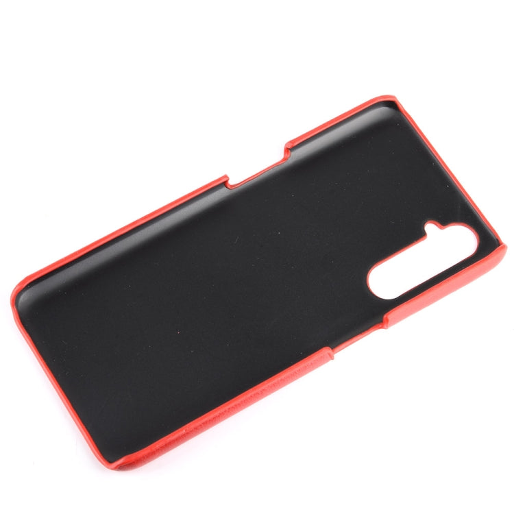 For Oppo Realme 6 Shockproof Litchi Texture PC + PU Case