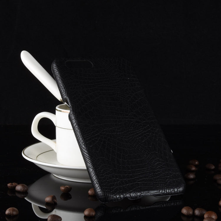 For Oppo A12e Shockproof Crocodile Texture PC + PU Case