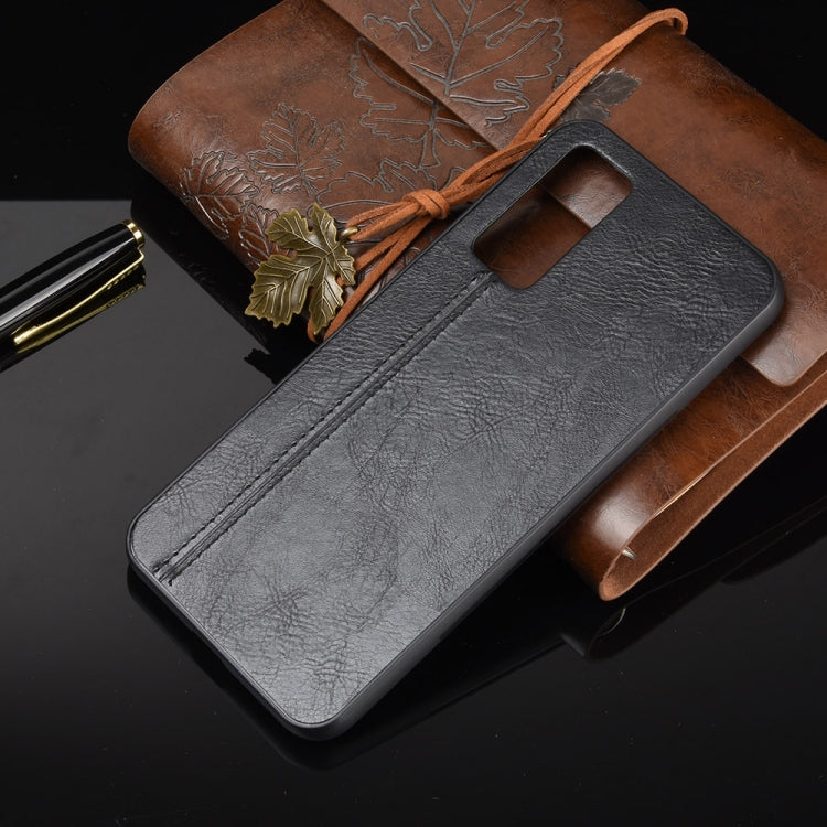 For Huawei Honor 30 Shockproof Sewing Cow Pattern Skin PC + PU + TPU Case