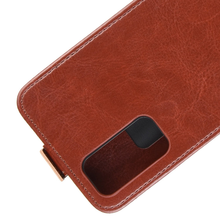 For Huawei Honor 30 R64 Texture Single Vertical Flip Leather Protective Case with Card Slots & Photo Frame