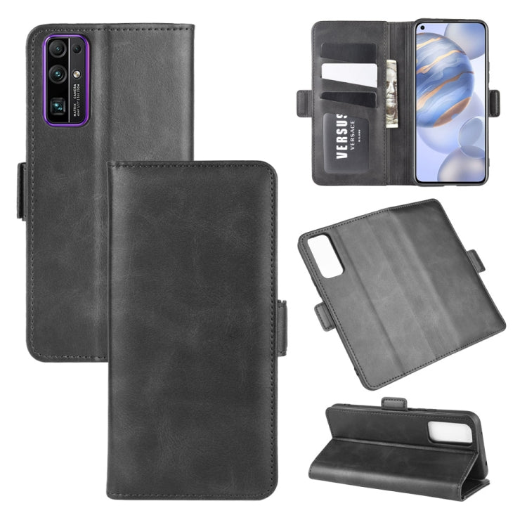 For Huawei Honor 30 Dual-side Magnetic Buckle Horizontal Flip Leather Case with Holder & Card Slots & Wallet