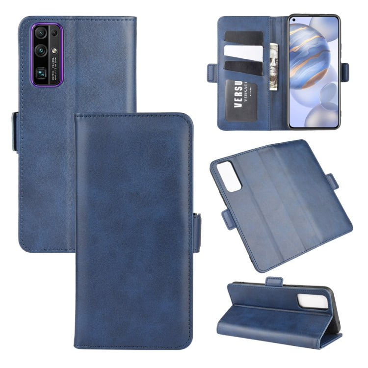 For Huawei Honor 30 Dual-side Magnetic Buckle Horizontal Flip Leather Case with Holder & Card Slots & Wallet