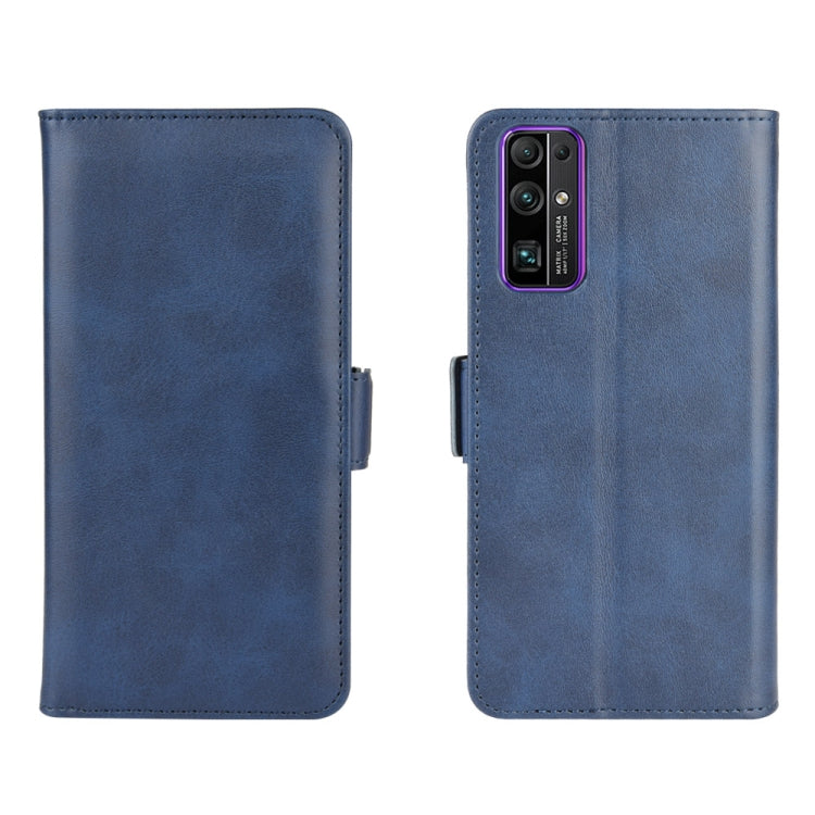For Huawei Honor 30 Dual-side Magnetic Buckle Horizontal Flip Leather Case with Holder & Card Slots & Wallet