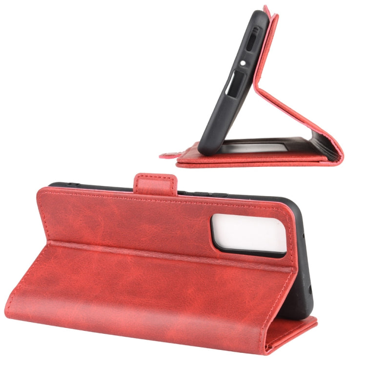 For Huawei Honor 30 Dual-side Magnetic Buckle Horizontal Flip Leather Case with Holder & Card Slots & Wallet