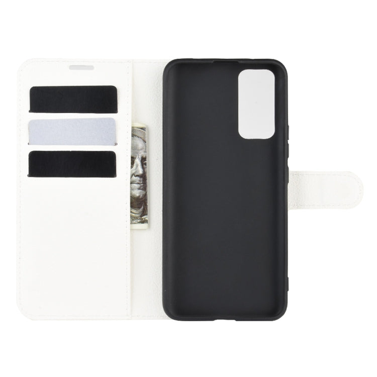 For Huawei Honor 30 Litchi Texture Horizontal Flip Protective Case with Holder & Card Slots & Wallet