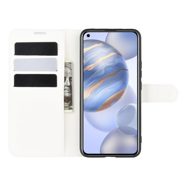 For Huawei Honor 30 Litchi Texture Horizontal Flip Protective Case with Holder & Card Slots & Wallet