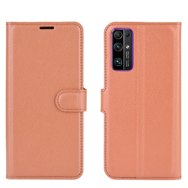 For Huawei Honor 30 Litchi Texture Horizontal Flip Protective Case with Holder & Card Slots & Wallet